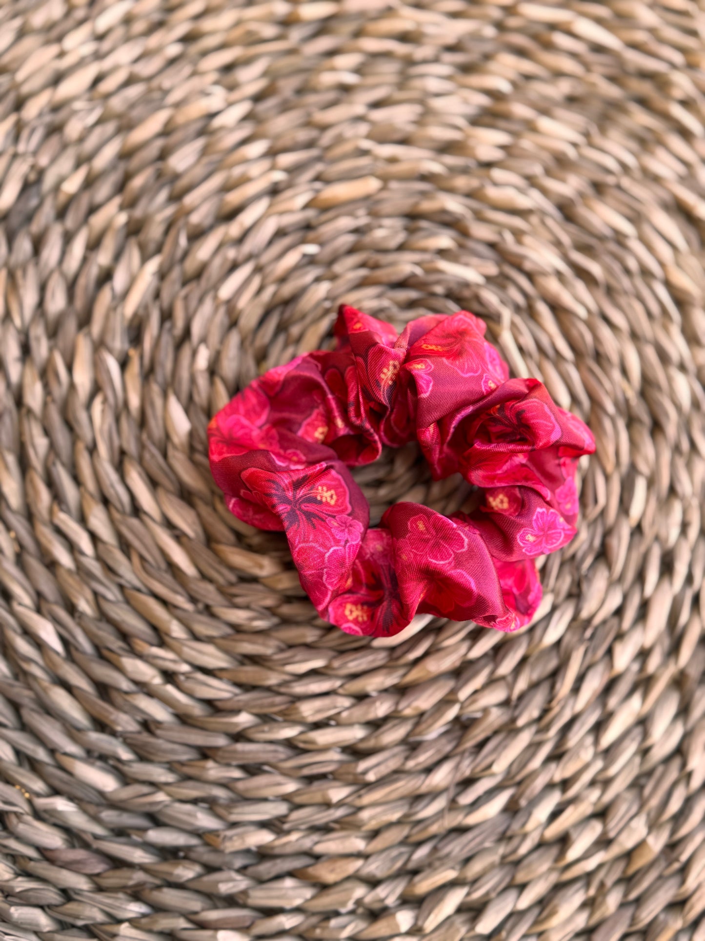 Hibiscus Scrunchie