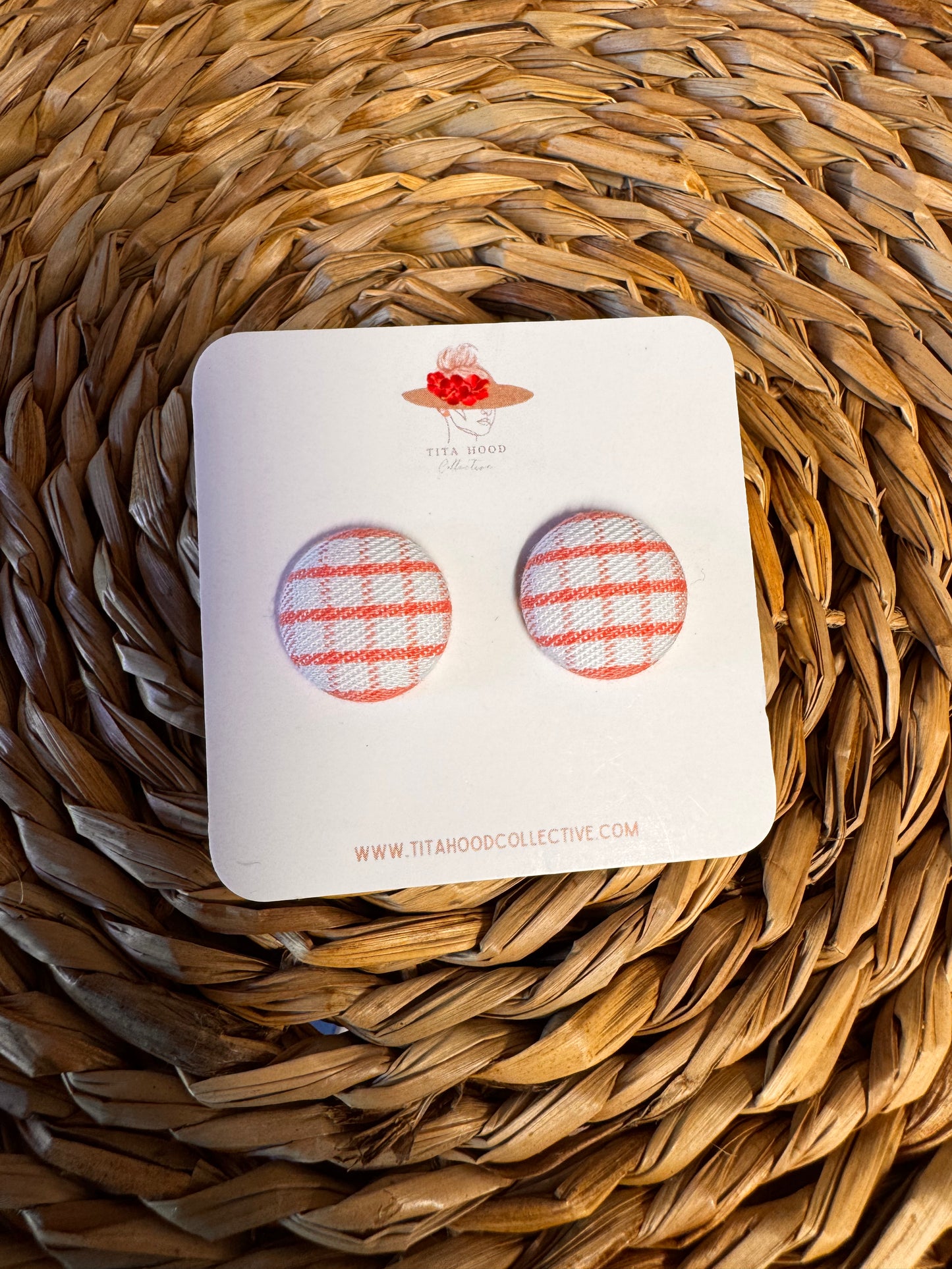 Guava palaka stud earring