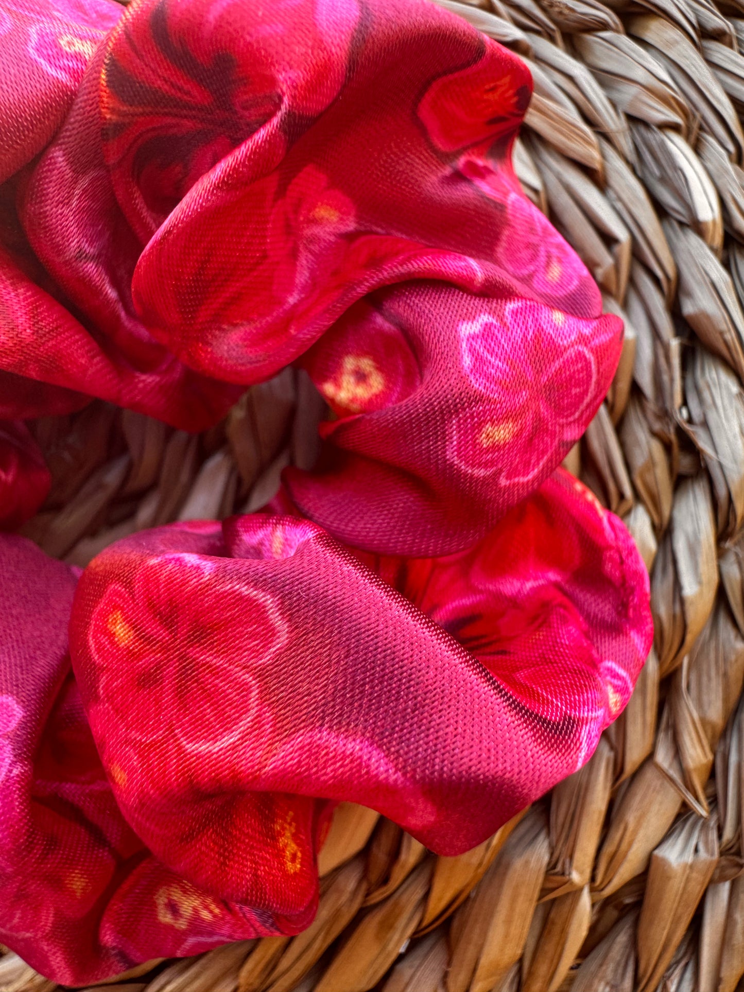 Hibiscus Scrunchie