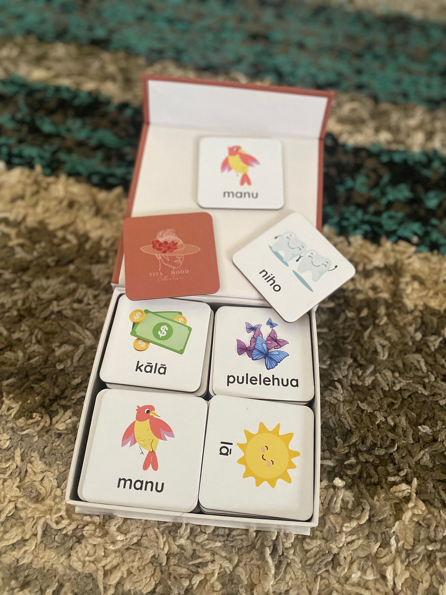 `Ōlelo Hawai`i Memory Playing Cards