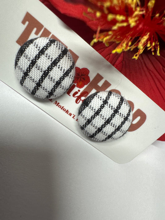 Black Palaka Studs