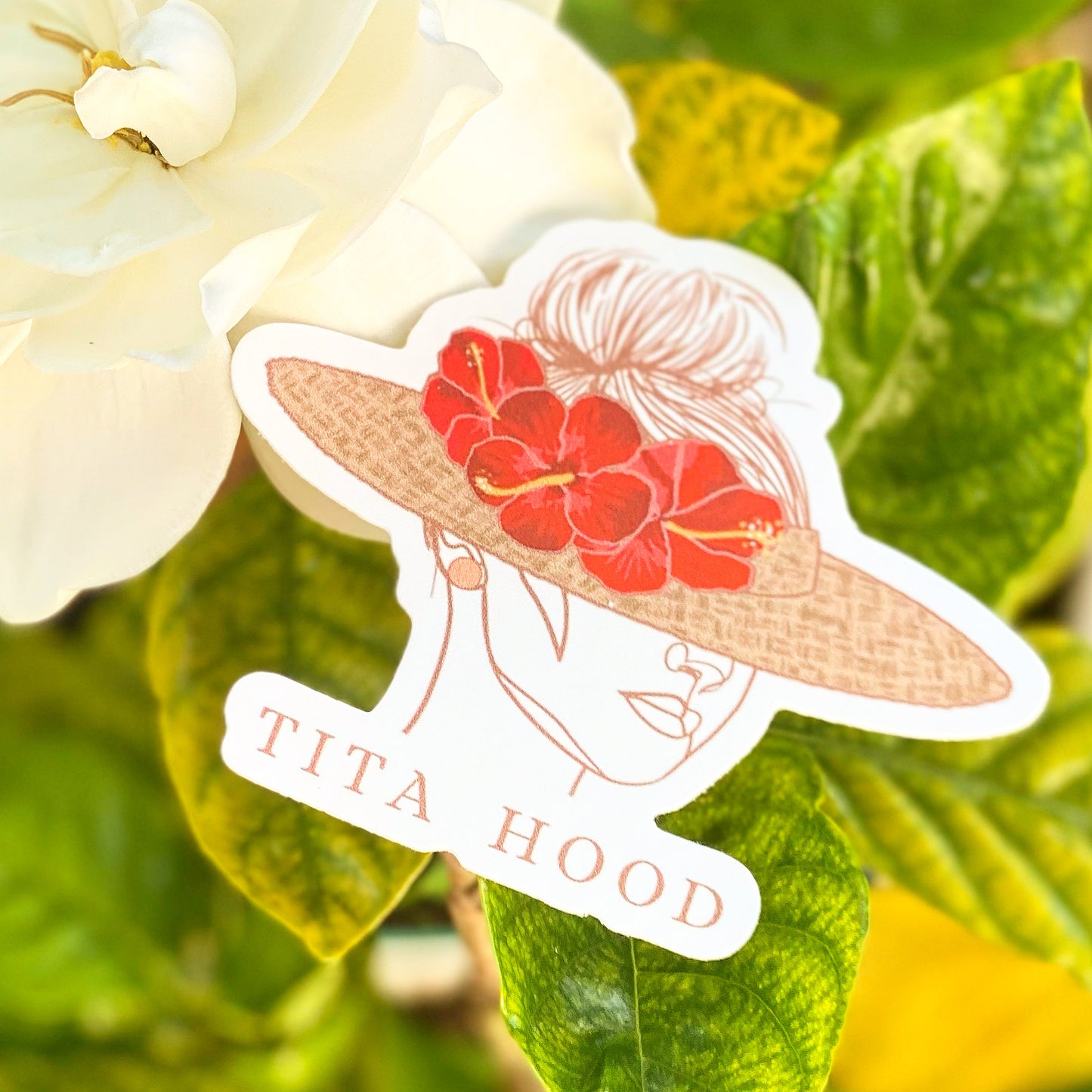 Tita Hood Logo Sticker