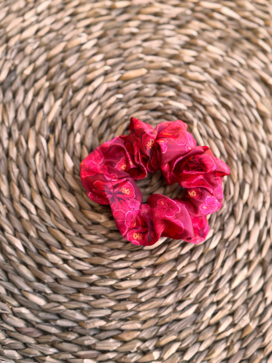 Hibiscus Scrunchie