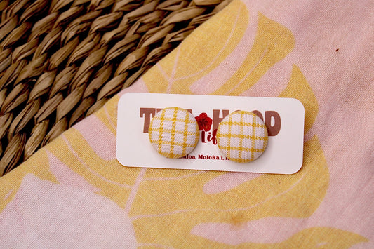 Yellow Palaka Studs