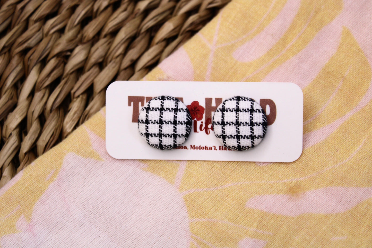 Black Palaka Studs